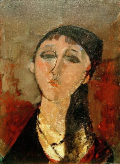 Cabeza de una chica (Louise) de Amedeo Modigliani